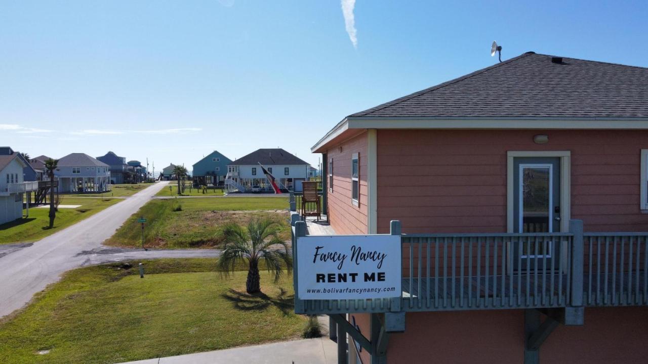 Fancy Nancy 2 Min Walk To Beach, Lyft, Pet-Friendly Bolivar Peninsula Buitenkant foto